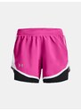 Kraťasy Under Armour UA Fly By 2.0 2N1 Short - růžová