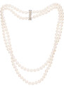 Buka Jewelry Dvojitý perlový náhrdelník 6 AA