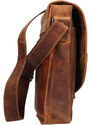 Pánská kožená taška přes rameno Greenwood Eithan - světle hnědá