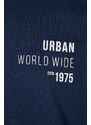 Trendyol Navy Blue Regular/Normal Cut Text Printed Crew Neck 100% Cotton T-Shirt