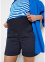 bonprix Těhotenské šortky bez zapínání z organické bavlny Černá