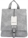 Dámská kabelka batůžek Hernan stříbrná HB0383