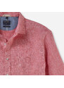 OLYMP Modern Fit pánská lněná košile s krátkým rukávem 4026 35 32