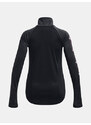 Under Armour Tričko UA Tech Graphic 1/2 Zip -BLK - Holky