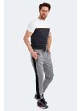 Slazenger Men's Mixed Sweatpants Dark Gray