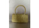 Stoklasa Dámská kabelka - psaníčko s lurexem 870171 zlatá