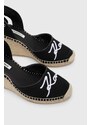 Sandály Karl Lagerfeld KAMINI MID černá barva, KL32223