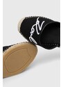 Sandály Karl Lagerfeld KAMINI MID černá barva, KL32223