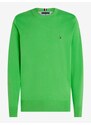 Světle zelený pánský svetr Tommy Hilfiger - Pánské