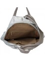 Dámská kabelka batůžek Hernan stříbrná HB0370