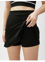 Koton Mini Shorts Skirt with Flared Ruffles