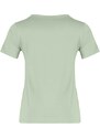 Trendyol Pink-Mint 100% Cotton 2-Pack Basic V-Neck Knitted T-Shirt