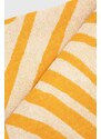 Bavlněný ručník OAS žlutá barva