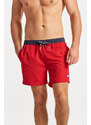 PLAVKY GANT CF RETRO SHIELD SWIM SHORTS červená L