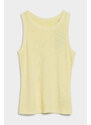 TOP GANT SUNFADED HIGH NECK RIB TANK TOP žlutá L