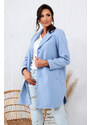 Merce Coat Ina Light Blue