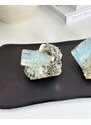 Gaia Crystal Akvamarín s muskovitem drúza Pákistán 394g AAA
