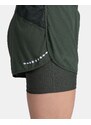 Dámské běžecké šortky Kilpi BERGEN-W tmavě zelená