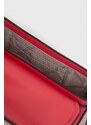 Kožená kabelka MICHAEL Michael Kors růžová barva