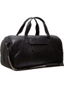 The Chesterfield Brand Kožená cestovní taška - weekender Hudson černá