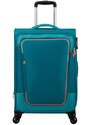 American Tourister Látkový cestovní kufr Pulsonic EXP M 64/74 l tmavě modrá