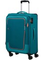 American Tourister Látkový cestovní kufr Pulsonic EXP M 64/74 l tmavě modrá