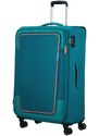 American Tourister Látkový cestovní kufr Pulsonic EXP XL 113/122 l fialová