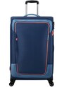 American Tourister Látkový cestovní kufr Pulsonic EXP XL 113/122 l fialová