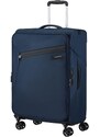 Samsonite Látkový cestovní kufr Litebeam EXP M 67/73 l tmavě modrá