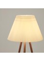 Béžová bavlněná stojací lampa Kave Home Benicarlo 149 cm