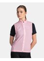 Dámská ultra lehká vesta Kilpi FLOW-W Světle růžová