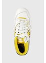 Kožené sneakers boty New Balance bílá barva, BB650RCG-RCG