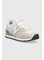 Sneakers boty New Balance 574 Core Pack Nimbus Cloud šedá barva, WL574EVW