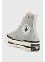 Kecky Converse Chuck 70 Plus šedá barva, A00741C