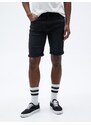 Koton Denim Shorts Buttoned Pocket Detailed Legs Cotton.