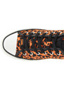 KARL LAGERFELD Dámské oranžové textilní tenisky KL60410N-9C0-845