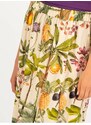 Béžová dámská květovaná sukně Blutsgeschwister - Dámské
