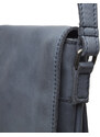 The Chesterfield Brand Dámská kožená taška přes rameno Duncan modrá