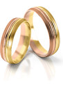 Linger Zlaté snubní prsteny 2251