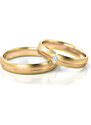 Linger Zlaté snubní prsteny 4267