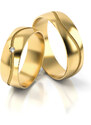 Linger Zlaté snubní prsteny 2286
