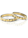Linger Zlaté snubní prsteny 2303