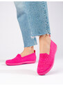 Textile slip-on sneakers Shelvt pink