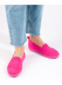 Textile slip-on sneakers Shelvt pink