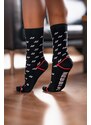 NEBBIA - Sportovní ponožky unisex 104 (black)