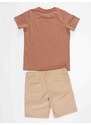 mshb&g Jeep Mood Boys T-shirt Gabardine Shorts Set