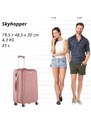 CARRY ON Velký kufr Skyhopper Old Pink