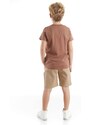 mshb&g Jeep Mood Boys T-shirt Gabardine Shorts Set