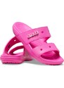 Dámské pantofle Crocs CLASSIC SANDAL neonově růžová