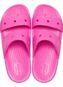 Dámské pantofle Crocs CLASSIC SANDAL neonově růžová